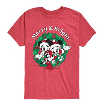 Boys 8-20 Disney's Mickey & Friends "Merry & Bright" Short Sleeve Graphic Tee