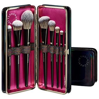 SEPHORA COLLECTION 8 pc PRO Face & Eye Brush Set