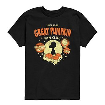 Boys 8-20 Peanuts Great Pumpkin Fan Club Short Sleeve Graphic Tee