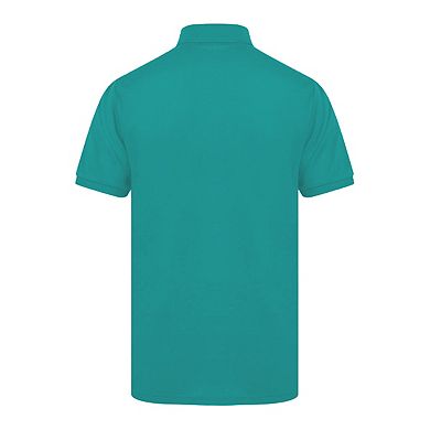 Henbury Mens Short Sleeved 65/35 Pique Polo Shirt