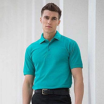 Henbury Mens Short Sleeved 65/35 Pique Polo Shirt