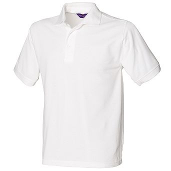 Henbury Mens Short Sleeved 65/35 Pique Polo Shirt