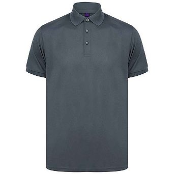 Henbury Mens Piqu Polo Shirt