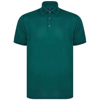 Henbury Mens Piqu Polo Shirt