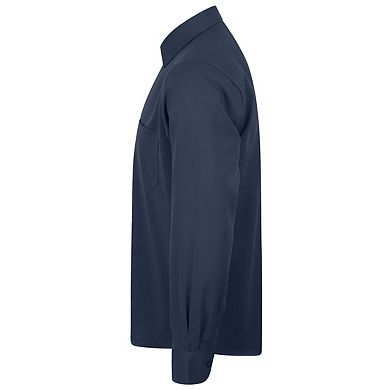 Henbury Mens Moisture Wicking Long-Sleeved Shirt