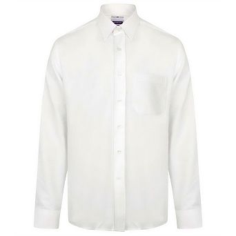 Henbury Mens Moisture Wicking Long-Sleeved Shirt