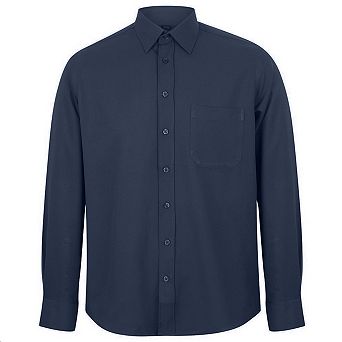 Henbury Mens Moisture Wicking Long-Sleeved Shirt