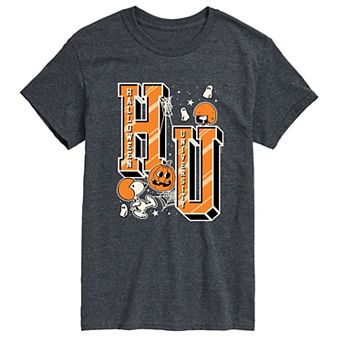 Big & Tall Peanuts Halloween University Short Sleeve Graphic Tee