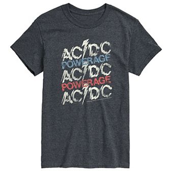 Men's ACDC Powerage Vintage Short Sleeve Graphic T-Shirt