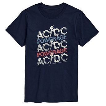 Men's ACDC Powerage Vintage Short Sleeve Graphic T-Shirt