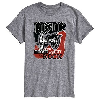 Men's ACDC For Those About To Rock Short Sleeve Graphic T-Shirt