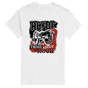 Men's ACDC For Those About To Rock Short Sleeve Graphic T-Shirt