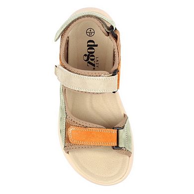 Lazy Dogz Womens/Ladies LD Alston Leather Sandals