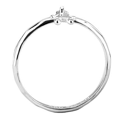 Alamode 925 Sterling Silver Girl Ring