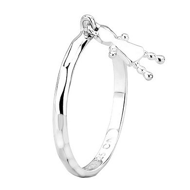 Alamode 925 Sterling Silver Girl Ring