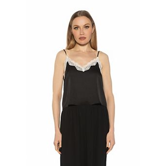 Women's ALEXIA ADMOR Isla Silky Lace Combo Camisole