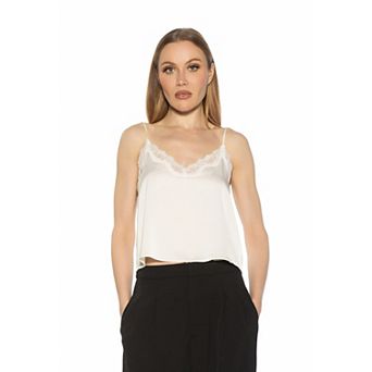 Women's ALEXIA ADMOR Isla Silky Lace Combo Camisole