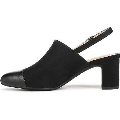 LifeStride Tessa Women's Slingback Block Heel Pumps