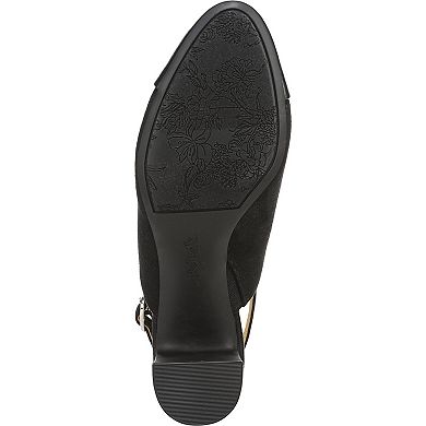 LifeStride Tessa Women's Slingback Block Heel Pumps