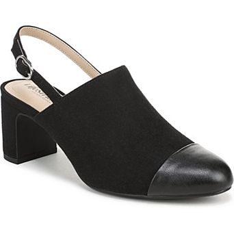 LifeStride Tessa Women's Slingback Block Heel Pumps