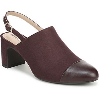 LifeStride Tessa Women's Slingback Block Heel Pumps
