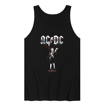 Men's ACDC Angus Pose Graphic Tank Top