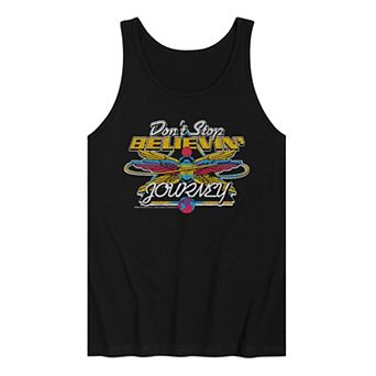 Men's Journey Don't Stop Believin' Distressed Graphic Tank Top