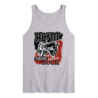Men's ACDC For Those About To Rock Graphic Tank Top