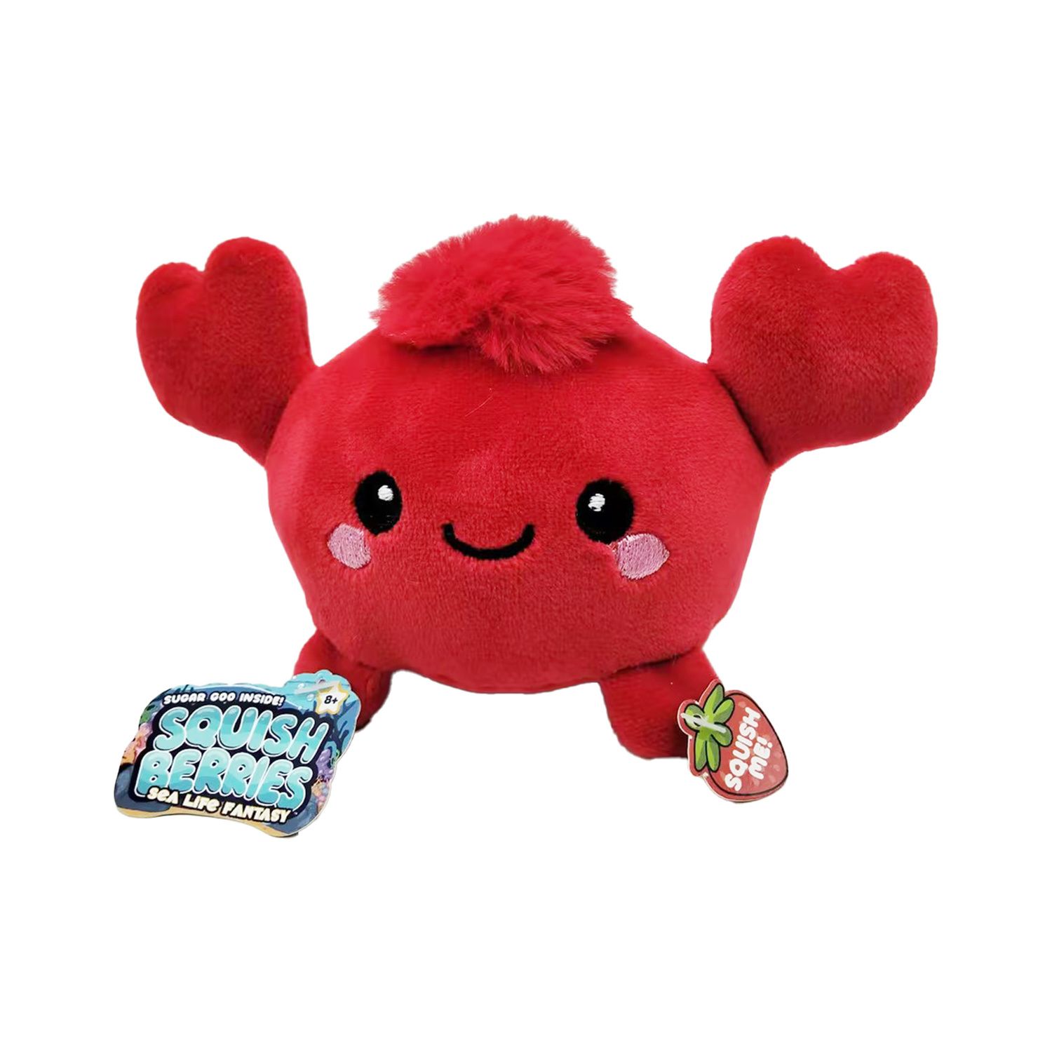 Детская мягкая игрушка Surprizamals SquishBerries Sea Life Fantasy Plush Toy - Styles May Vary — фото 1