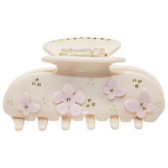 Emi Jay Sweetheart Hair Claw Clip in Pink Angel Food