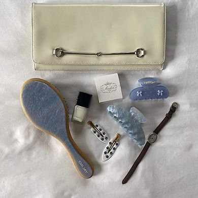 Big Effing Clip Hair Claw in Blue Sugar