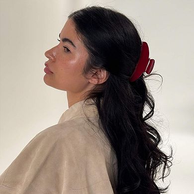 Big Effing Clip Hair Claw in Cherry Kiss
