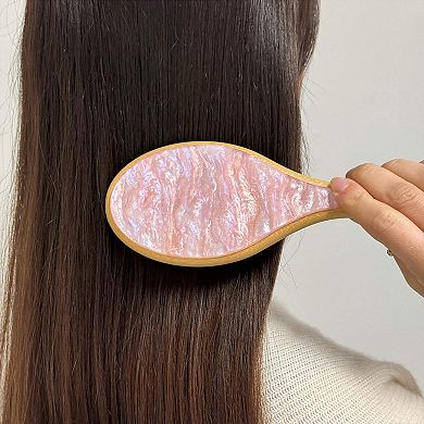 Flat Hair Brush in Pink Sugar