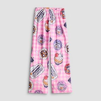 Girls 7-16 K-Pop Demon Hunters Snacks Cozy Pants