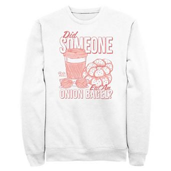 Men's The Devil Wears Prada Did Someone Eat An Onion Bagel? Fleece Sweatshirt