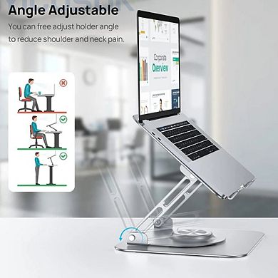 Rotating Slim Silicone Laptop Stand