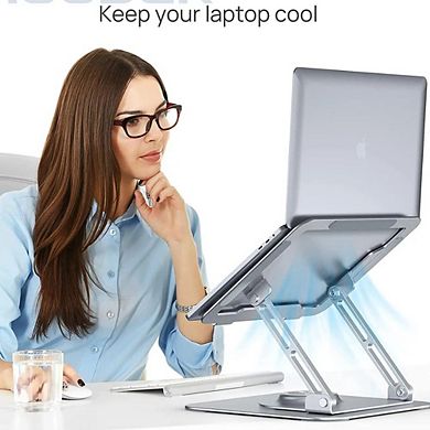 Rotating Slim Silicone Laptop Stand