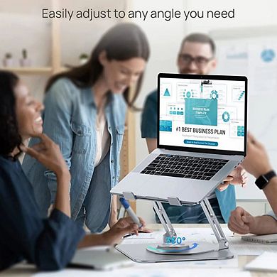 Rotating Slim Silicone Laptop Stand
