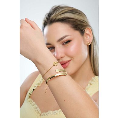 Pawfect Charm Heart Paw Cutout Stud Earrings