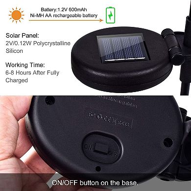 Outdoor Solar Garden Lights - 2 Pack Solar Powered Garden Stake Lights