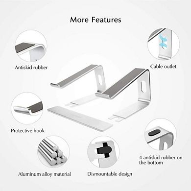 Anti-Skid Metal Laptop Stand