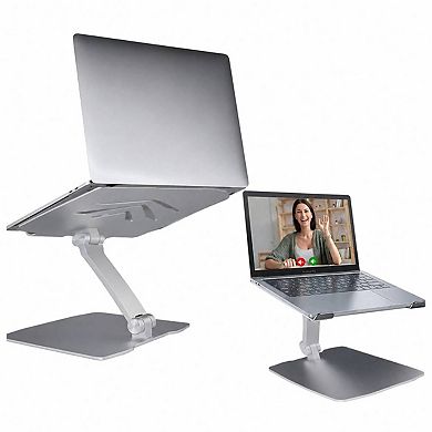Height-Adjustable Foldable Laptop Arm Stand