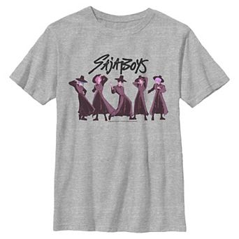 Boys 6-20 K-Pop Demon Hunters Saja Boys Demon Poster Graphic Tee