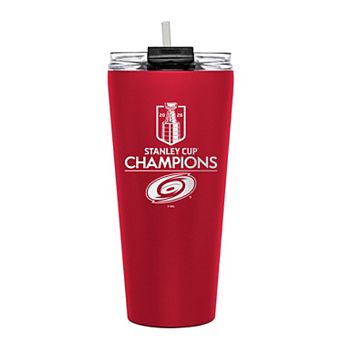 Carolina Hurricanes NHL 2026 Stanley Cup Champions 32 oz Stainless Steel Big Slim Tumbler