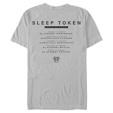 Men's Sleep Token 2023 UK Tour Graphic Tee
