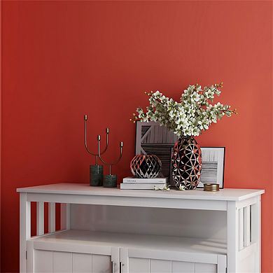 Sideboard Buffet Server Cabinet - Kitchen Storage, MDF, UV Painting,Adjustable Shelves,Magnetic Door