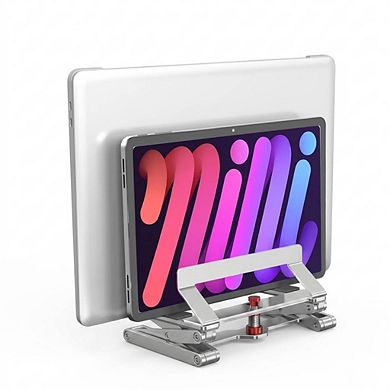 Adjustable Dual Vertical Laptop Stand