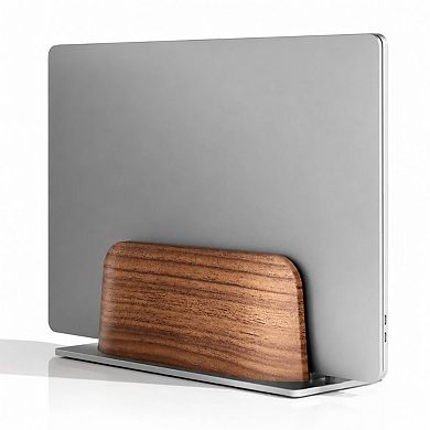 Wooden Vertical Laptop Stand