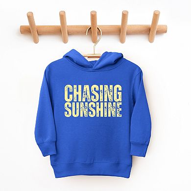 Chasing Sunshine Block Distressed - Toddler Hoodie