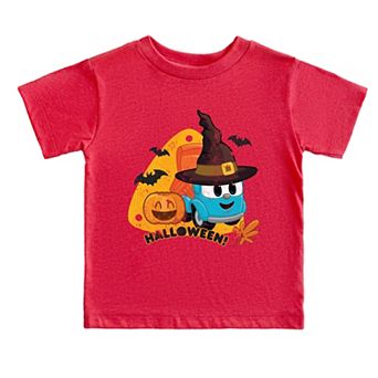 Leo The Truck Halloween Wizard - Toddler Short Sleeve Graphic T-Shirt